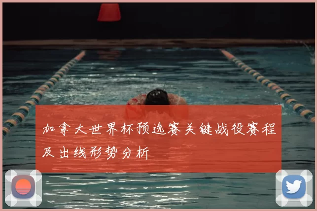 加拿大世界杯预选赛关键战役赛程及出线形势分析